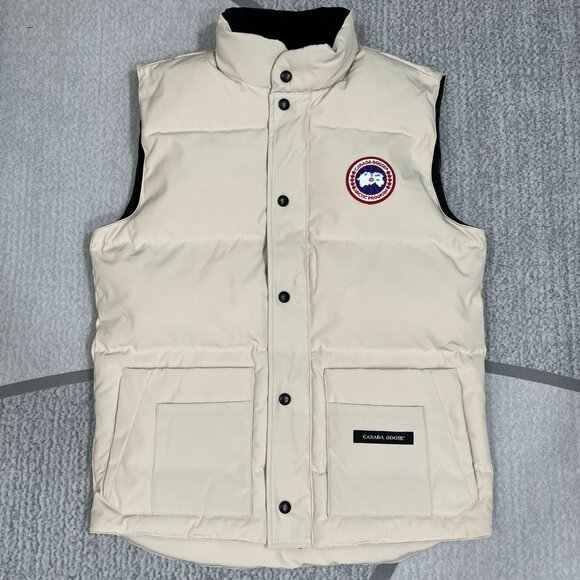 Canada Goose White Puffer Vest - Picture 2 of 6